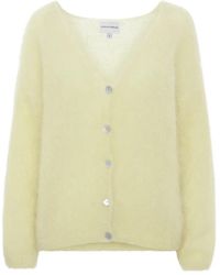 American Dreams - Truien & Vesten ,Geel ,Wol Cornelia Cardigan - Lyst