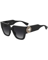 Moschino - Sunglasses,schwarzer rahmen dunkelgraue gläser sonnenbrille - Lyst