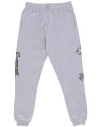 Mitchell & Ness - Broeken ,Grijs ,Katoen Nba Ghost Camo Trainingsbroeken - Lyst