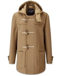 Gloverall - Mid monty duffle coat camel-xs - Lyst