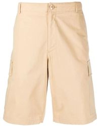 KENZO - Cargo Bermuda Shorts - Lyst