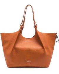 Gianni Chiarini - Tassen ,Oranje ,Leer Dua Leren Handtas - Lyst