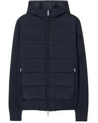 Rrd - Nieuwe Amos Hybrid Duck Hood Soft Knit Rits - Lyst
