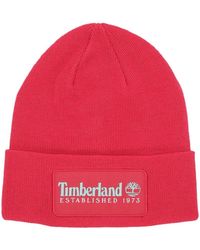 Timberland - Accessoires ,Roze ,Polyester Vintage Beanie Muts - Lyst
