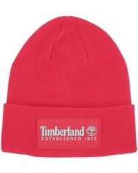 Timberland - Accessoires ,Roze ,Polyester Vintage Beanie Muts - Lyst