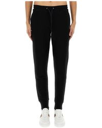 Paul Smith - Broeken ,Zwart ,Katoen Zebra Logo Joggers - Lyst