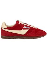Autry - Vintage Windspin Rubin Wildleder Sneakers - Lyst