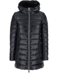 Herno - Jassen ,Zwart ,Nylon Resort A-Shape Jas - Lyst