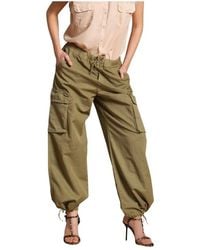 Mason's - Cargo Jogger Hose Aus Baumwolle Und Leinen - Lyst