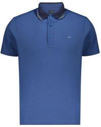 Paul & Shark - Logo-Detail Polo Shirt Polyester - Lyst