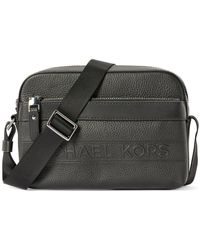 Michael Kors - Hudson Umhängetasche Aus Genarbtem Leder - Lyst