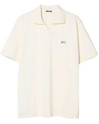 Denham The Jeanmaker - Scissor Open Collar Polo - Lyst