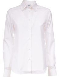 Aspesi - Overhemden ,Wit ,Katoen Camicia - Lyst