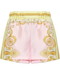 Versace - Zijden Shorts - Lyst