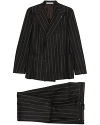 Tagliatore - Kostuums ,Zwart ,Pino Lerario Suit - Lyst