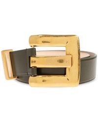 Balmain - Anthem Ledergürtel - Lyst