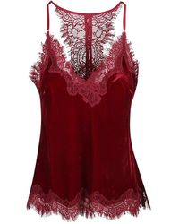 Gold Hawk - Tops ,Rood ,Katoen Sleeveless Top - Lyst
