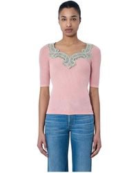 Chloé - V-Neck Knitwear - Lyst