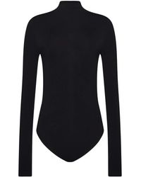 Wolford - Tops ,Zwart ,Wol Thermal Body - Lyst