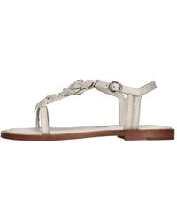 Emanuélle Vee - Schoenen ,Grijs ,Suède Platte Schoenen Grijs - Lyst