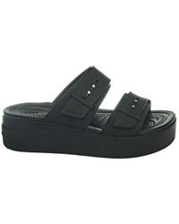 Crocs™ - Brooklyn Lage Sleehak Sandaal - Lyst