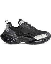 DSquared² - Sneakers With Metallic Overlays - Lyst