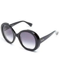 Max Mara - Schwarze sonnenbrille für den täglichen gebrauch - Lyst