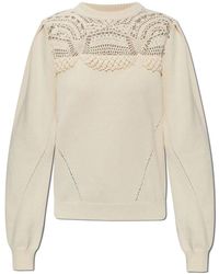 Ulla Johnson - Truien & Vesten ,Katoen Lucette Sweater - Lyst