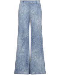 Ermanno Scervino - Wide Trousers - Lyst