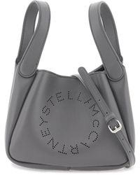 Stella McCartney - Handbags,perforierte logo alter mat handtasche - Lyst