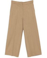 Max Mara - Weite wollhose im burano-stil - Lyst