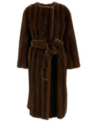 Stand Studio - Belted Coats - Lyst