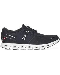 On Shoes - Zapatillas de malla negra con espuma cloud tec® - Lyst