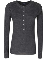 Soeur - Truien & Vesten ,Grijs ,Wol Laos T-Shirt - Lyst