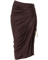 Balmain - Midi Skirts - Lyst