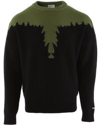 Marcelo Burlon - Round-Neck Knitwear - Lyst