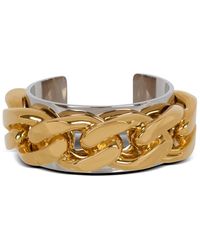 Balmain - Accessoires ,Geel ,Messing Ketting Armband - Lyst