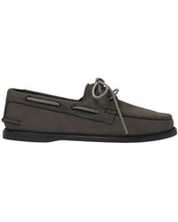 SCAROSSO - Morgan Grigio Nabuk - Lyst