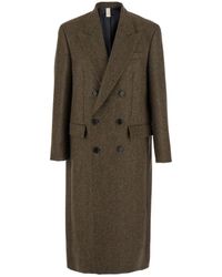 sunflower - Groene Herringbone Jas - Lyst