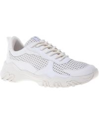 Baldinini - Sneaker in ecopelle bianca - Lyst