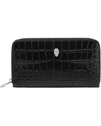 Philipp Plein - Rounded Zip Wallet Cocco - Lyst