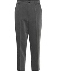 Kaffe - Cropped Trousers - Lyst