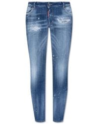 DSquared² - Jeans ,Blauw ,Denim Jeans Twiggy Jean - Lyst