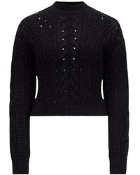 Moncler - Round-Neck Knitwear - Lyst