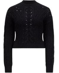 Moncler - Round-Neck Knitwear - Lyst