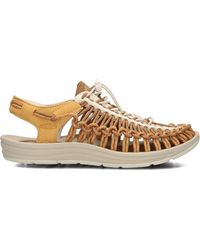 Keen - Braune Flache Sandalen Für Frauen - Lyst