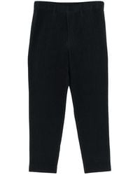 Issey Miyake - Slim-Fit Trousers - Lyst