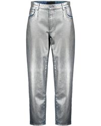 Alberta Ferretti - Cropped Jeans - Lyst