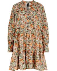 Y.A.S Florala Dress - Oranje