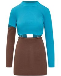 ANDERSSON BELL - Kleedjes ,Blauw ,Gebreide Jurken - Lyst